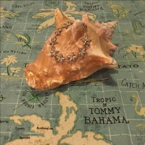 Vintage 925 Sterling Silver Star Fish Bracelet